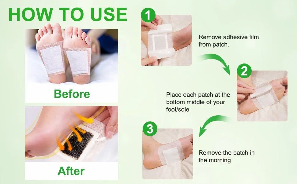 Kinoki Detox Foot Pads – Natural Body Detox